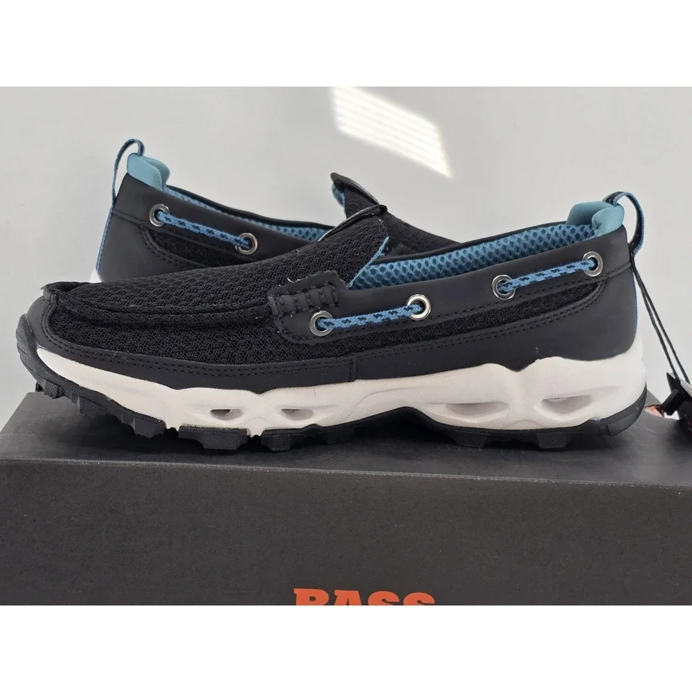BASS OUTDOOR Women's Water Shoes – Slip-on Aqua Deck‎ Boat Trail Hiking Sz 6.5 M